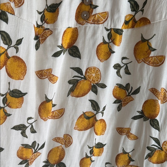 Eve Orange and White Floral Maxi Dress - Picture 5 of 6